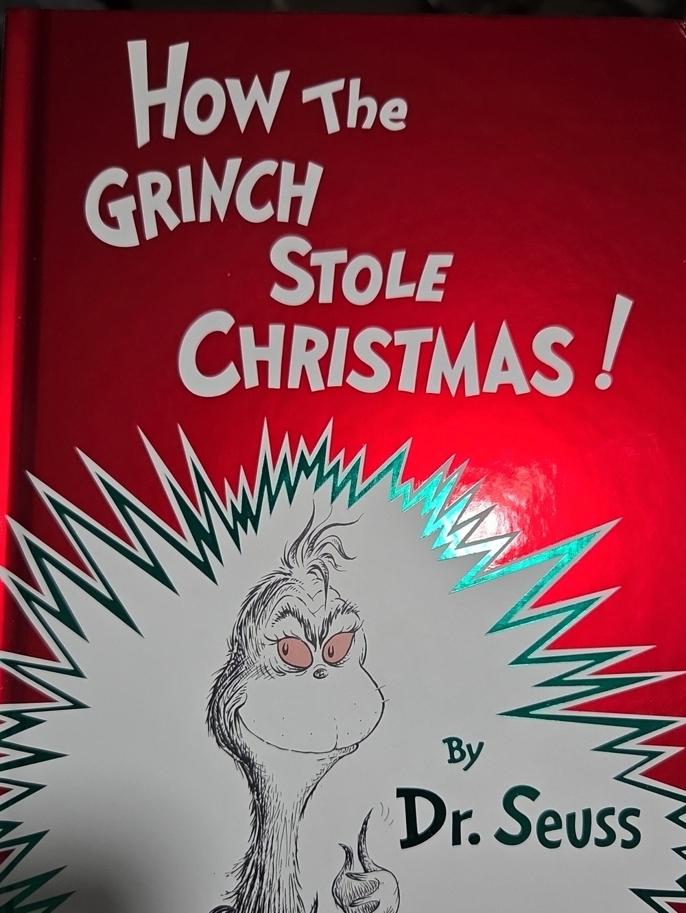 NWT Dr. Seuss How The Grinch Stole Christmas Book